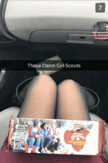 girl scouts damn cookies gift