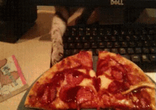 Kitty Stealing Pizza GIF - Steal Stole Robbery GIFs