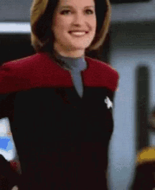 Star Trek Pose GIF - Star Trek Pose Smile GIFs