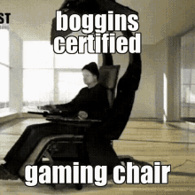 Boggins Chair GIF - Boggins Chair Gaming GIFs