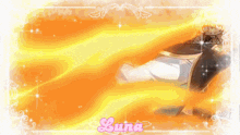 a picture of a girl with the name luna on the bottom right