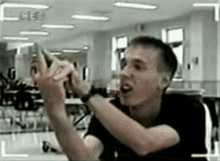 Eric Harris Columbine GIF - Eric Harris Columbine Middle Finger GIFs