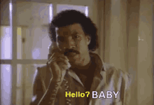 Lionel Richie Hello GIF - Lionel Richie Hello Phone GIFs