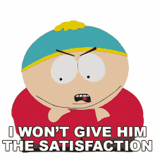 i wont give him the satisfaction eric cartman south park s15e14 the poor kid