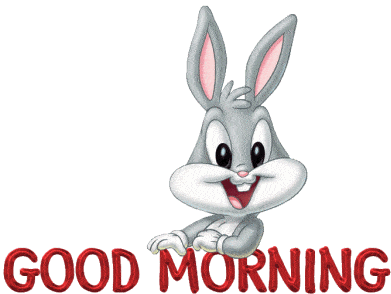 Good Morning Bugs Bunny Sticker - Good Morning Bugs Bunny Stickers