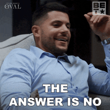 The Answer Is No Allan GIF - The Answer Is No Allan The Oval GIFs