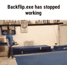 Backflip Exe GIF - Backflip Exe Fail GIFs