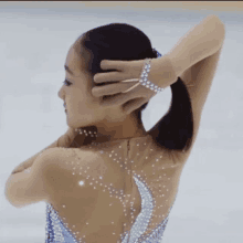 Figure Skating Midorimoonlight GIF - Figure Skating Midorimoonlight Kim Chaeyeon GIFs