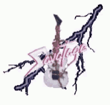 Savatage Guitar Lightning GIF - Savatage Guitar Lightning GIFs