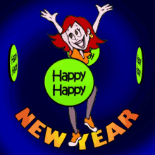 Happy Happy New Year New Year Celebrations GIF - Happy Happy New Year Happy New Year New Year Celebrations GIFs