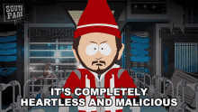 Its Completely Heartless And Malicious South Park GIF - Its Completely Heartless And Malicious South Park Thats Mean GIFs