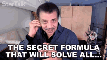 The Secret Formula That Will Solve All The Problem Of The World Neil Degrasse Tyson GIF - The Secret Formula That Will Solve All The Problem Of The World Neil Degrasse Tyson Startalk GIFs