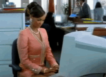 Typing Computer GIF - Typing Computer Woman GIFs