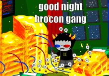 Good Night Brocon Gang Good Night Sollux GIF - Good Night Brocon Gang Good Night Sollux Goodnight Brocon Gang GIFs