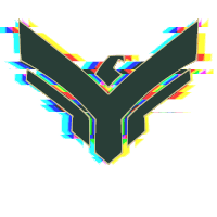 a graphic of a bird with the letter y on a white background