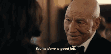 Youve Done A Good Job Jean Luc Picard GIF - Youve Done A Good Job Jean Luc Picard Patrick Stewart GIFs
