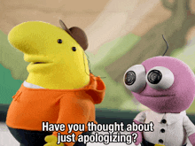 Have You Thought About Just Apologizing Charlie GIF