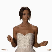 Shrug Lizzie GIF - Shrug Lizzie Married At First Sight GIFs