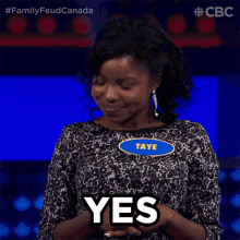 Yes Family Feud Canada GIF - Yes Family Feud Canada Thumbs Up GIFs