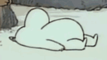 Jimin Moomin GIF - Jimin Moomin Lying GIFs