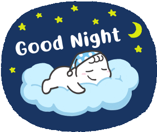 Good Night Sticker