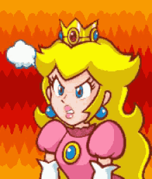 Princess Peach Angry GIF - Princess Peach Angry Peach GIFs