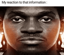 Pusha T My Reaction To That Information GIF - Pusha T My Reaction To That Information GIFs