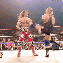 shawn michaels wwe in your house wrestling sweet chin music