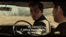 Pennyworth Offers Hand GIF