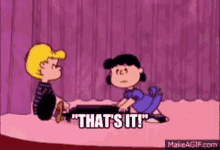 Peanuts Thats It GIF - Peanuts Thats It Figure It Out GIFs