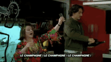 Le Champagne ! Le Champagne ! Le Champagne ! GIF