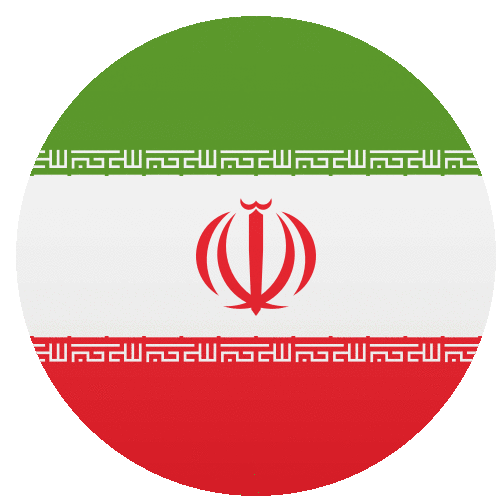 Iran Flags Sticker - Iran Flags Joypixels Stickers