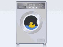 washer duck rubber ducky