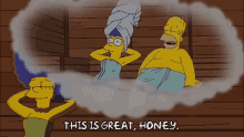 This Is Great Honey The Simpsons GIF - This Is Great Honey The Simpsons Marge Simpson GIFs