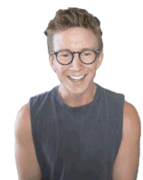 Laughing Tyler Oakley Sticker - Laughing Tyler Oakley Whats Funny Stickers