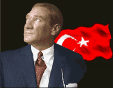 Atatürk Turkey GIF - Atatürk Turkey Looking Up GIFs