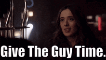 Chicago Pd Kim Burgess GIF - Chicago Pd Kim Burgess Give The Guy Time GIFs