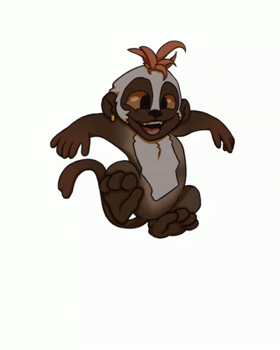 Jumping Monkey Cartoon Jumping Sticker - Jumping Monkey Cartoon Jumping  Jumping Monkey - Discover & Share GIFs
