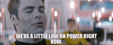 Star Trek Captain Kirk GIF - Star Trek Captain Kirk Low On Power GIFs