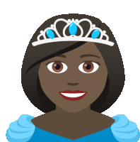 Princess Joypixels Sticker - Princess Joypixels Royalty Stickers