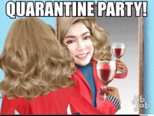 Quarantine Quarantine Party GIF - Quarantine Quarantine Party Cheers GIFs
