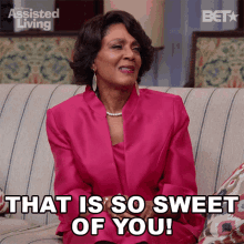 That Is So Sweet Of You Anastasia Deveraux GIF - That Is So Sweet Of You Anastasia Deveraux Assisted Living GIFs
