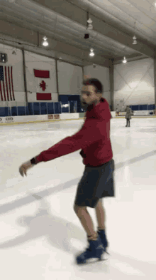 Falling Ice Skating GIF