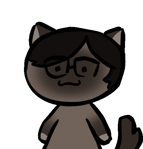 Dandelier Angry Cat Cartoon Sticker - Dandelier Angry Cat Cartoon Funny Stickers