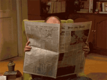 It'S Father'S Day GIF - Gifforfathers Fathers Day Newspaper GIFs