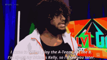 Tavion Heights I Came To Nxt GIF - Tavion Heights I Came To Nxt To Play The A Team GIFs