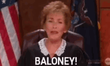 Judge Judy Baloney GIF - Judge Judy Baloney GIFs