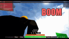 My Hero Bizarre Adventures Boom GIF - My Hero Bizarre Adventures Boom Minecraft GIFs