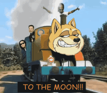 To The Moon Doge GIF - To The Moon Doge Dogeclub GIFs