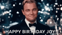 Cheers Happy Birthday GIF - Cheers Happy Birthday Leonardo Dicaprio GIFs